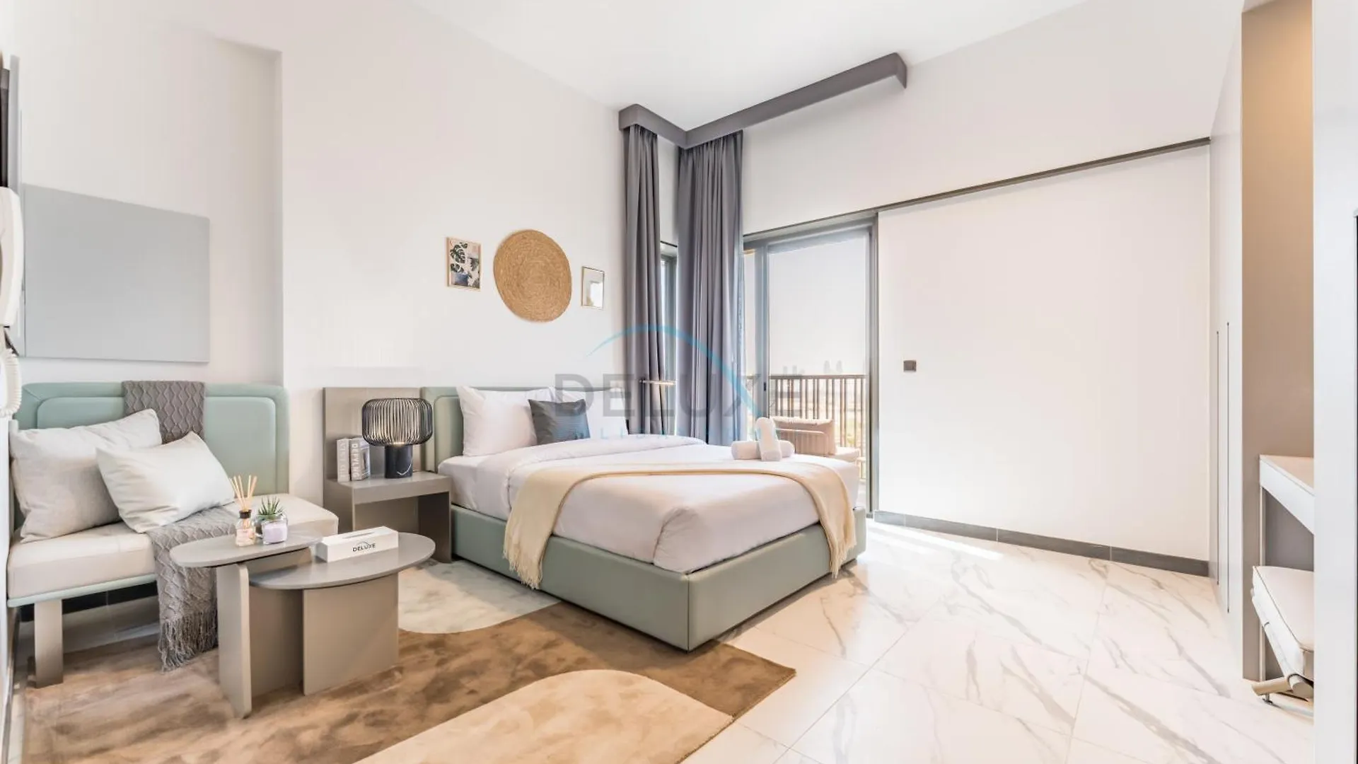 Studio With Glimpse Of Burj Khalifa, Minutes From Downtown Dubai, Mag 930, Mohammad Bin Rashid City By Deluxe Holiday Homes